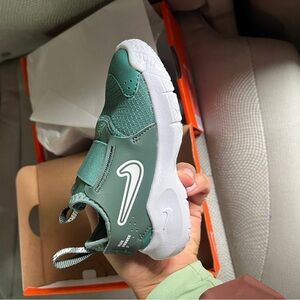 Kids Green Nike Shoes